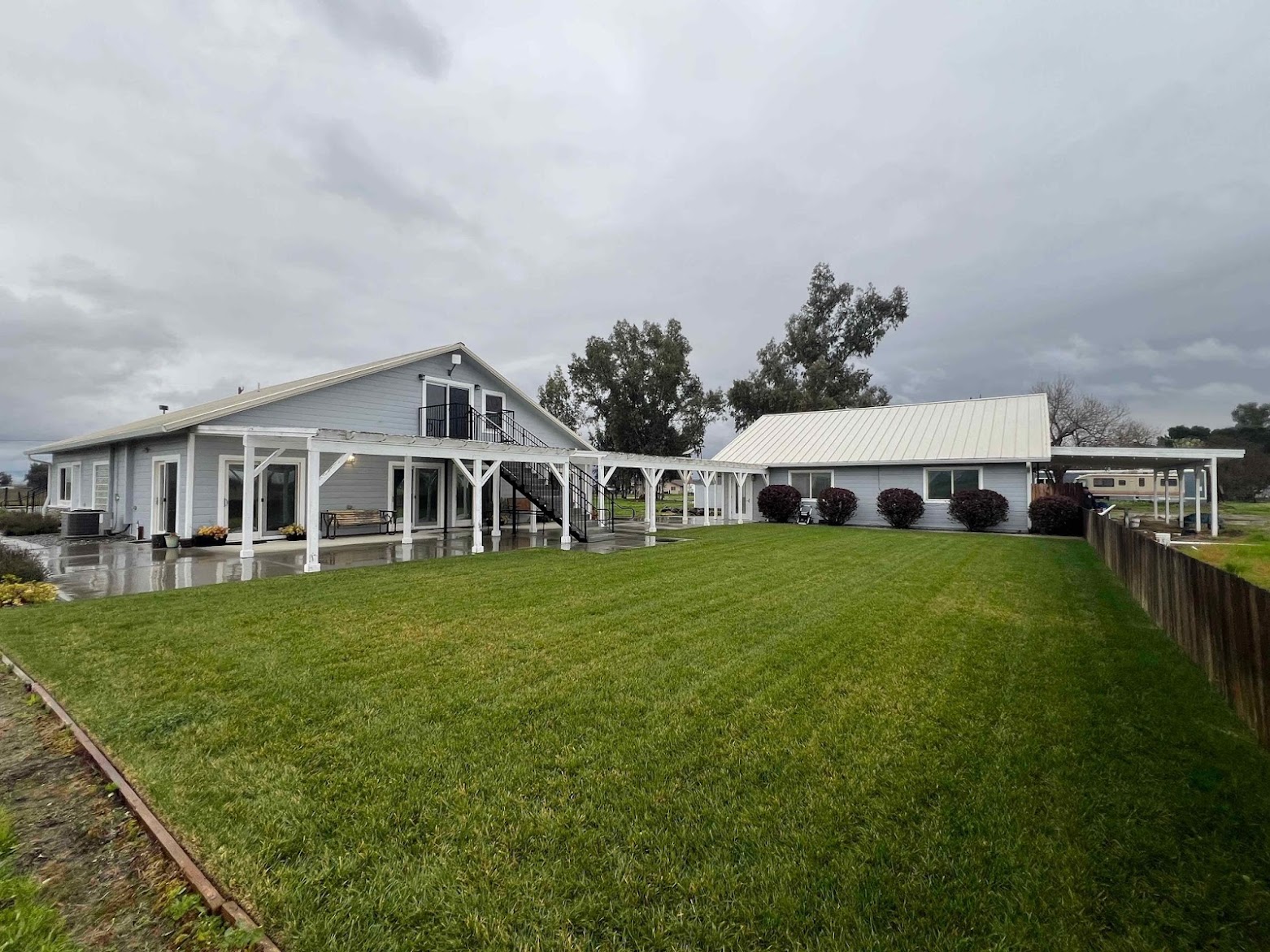 The full Sunbright Recovery Center property — both buildings and grounds in Red Bluff, CA